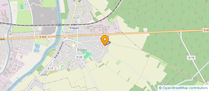 localisation de l'entreprise MADAME TANIA ROMAIN  TRILPORT