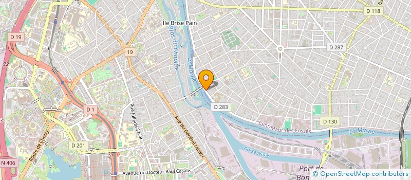 localisation de l'entreprise MADAME TANIA SAFA  SAINT-MAUR-DES-FOSSES