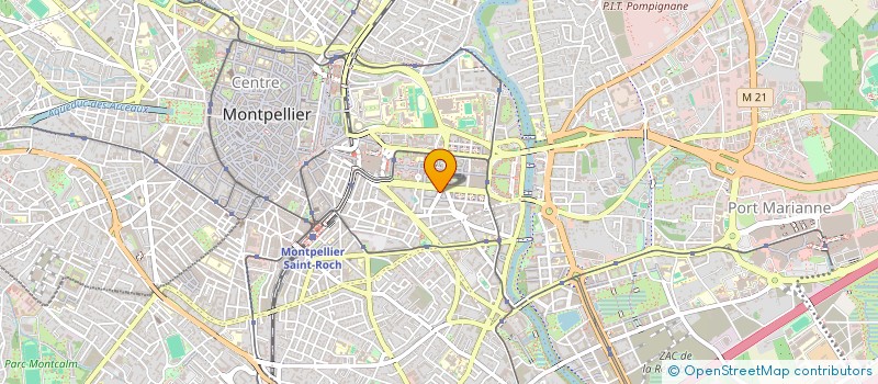 localisation de l'entreprise MADAME TANIA SALAMANCA MARTINEZ à MONTPELLIER