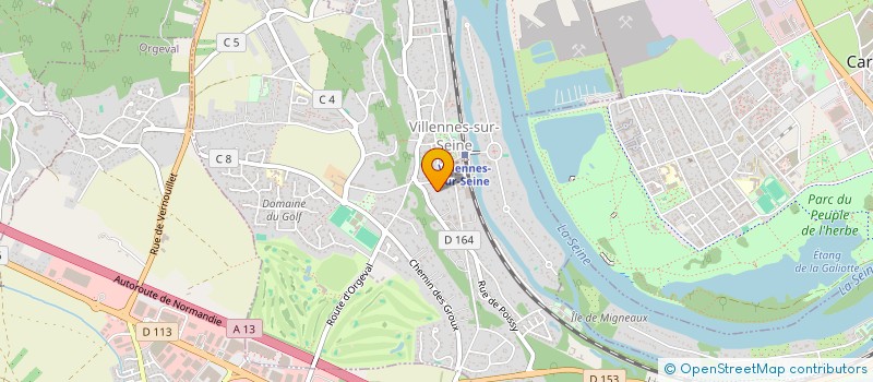 localisation de l'entreprise MADAME TANIA SIERRA à VILLENNES-SUR-SEINE