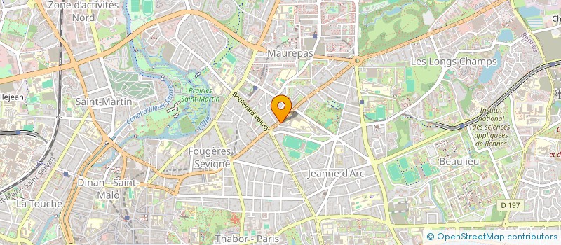 localisation de l'entreprise MADAME TANIA SIEST  RENNES