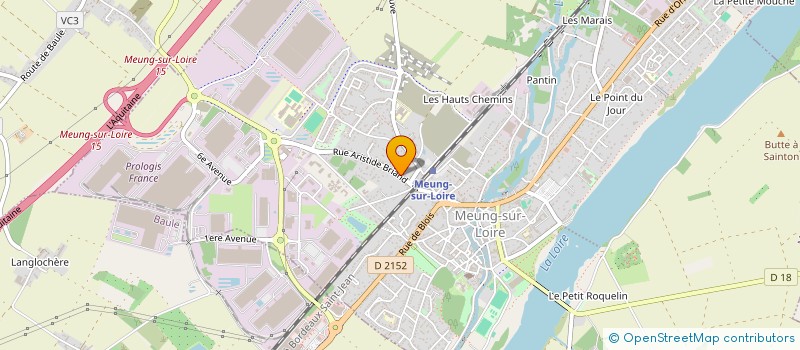 localisation de l'entreprise MADAME TANIA SIMOES à MEUNG-SUR-LOIRE