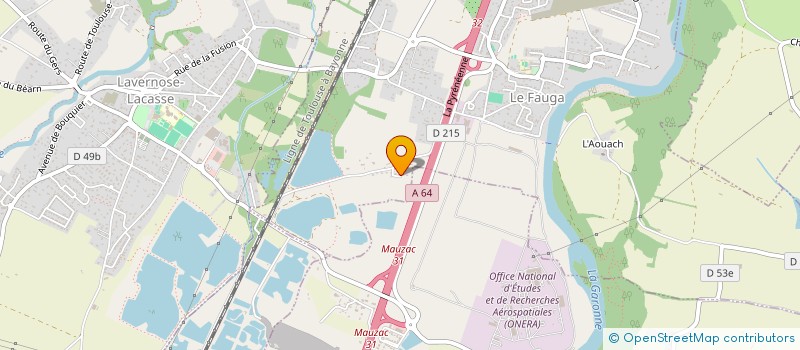 localisation de l'entreprise MADAME TANIA SOPHIE RIBEIRO SOTO  LE FAUGA