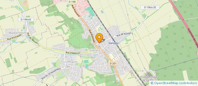 localisation de l'entreprise MADAME TANIA SZEEMANN à SIERENTZ