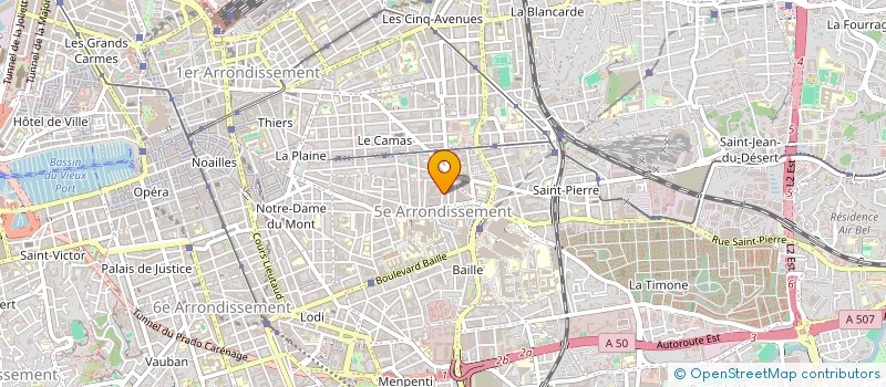 localisation de l'entreprise MADAME TANIA TAVARES à MARSEILLE