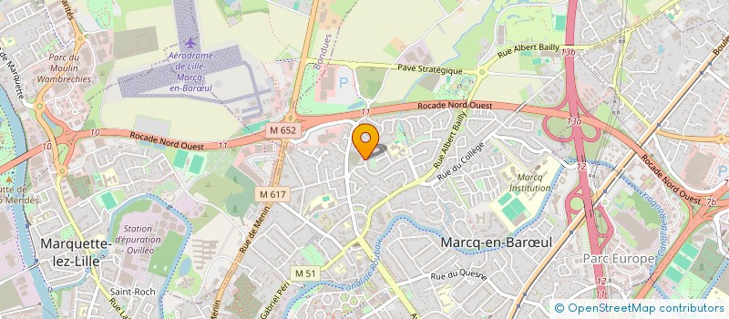 localisation de l'entreprise MADAME TANIA TREIBICH à MARCQ-EN-BARŒUL