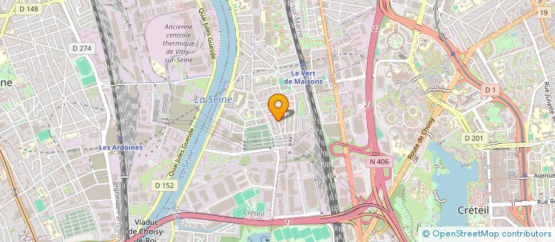 localisation de l'entreprise MADAME TANIA UCKARDES  ALFORTVILLE