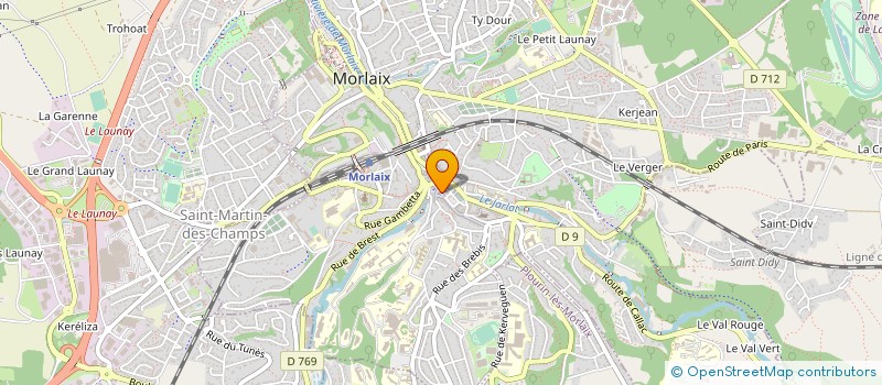 localisation de l'entreprise MADAME TANIA WAMBACH à MORLAIX