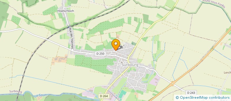 localisation de l'entreprise MADAME TANIA WENDLING  SURBOURG