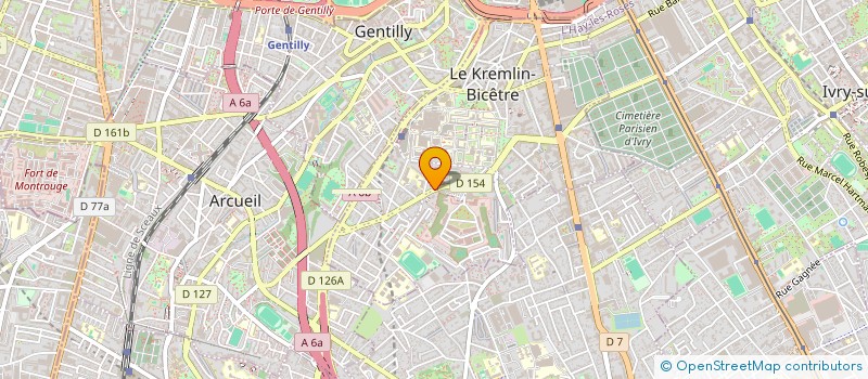 localisation de l'entreprise MADAME TANICK MAURICE à LE KREMLIN-BICETRE