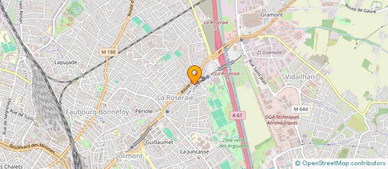 localisation de l'entreprise MADAME TANIDA PANICKAWONG à TOULOUSE