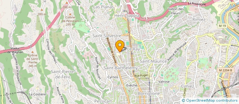 localisation de l'entreprise MADAME TANIN TORABI à NICE