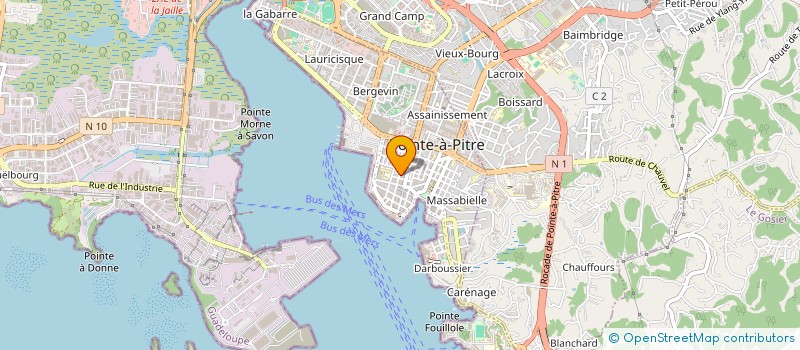 localisation de l'entreprise MADAME TANISHA JOHNSON  POINTE A PITRE