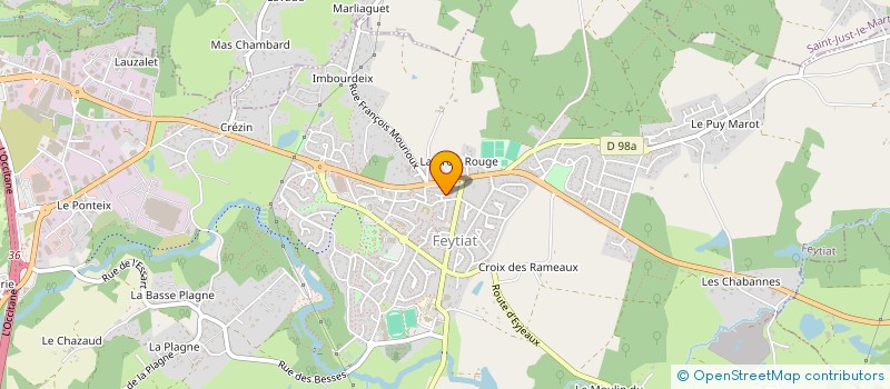 localisation de l'entreprise MADAME TANITA WIBAUT  FEYTIAT