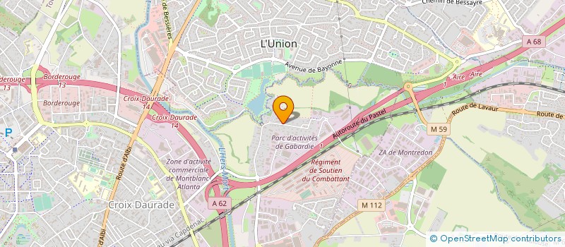 localisation de l'entreprise MADAME TANJA KRIVOKAPIC à TOULOUSE