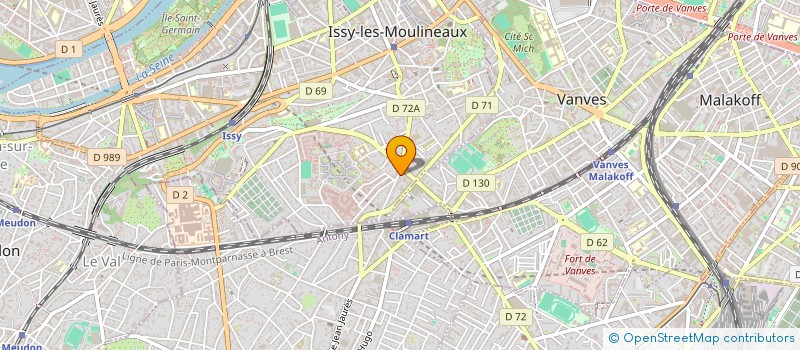 localisation de l'entreprise MADAME TANJA MILOVANOVIC à ISSY-LES-MOULINEAUX