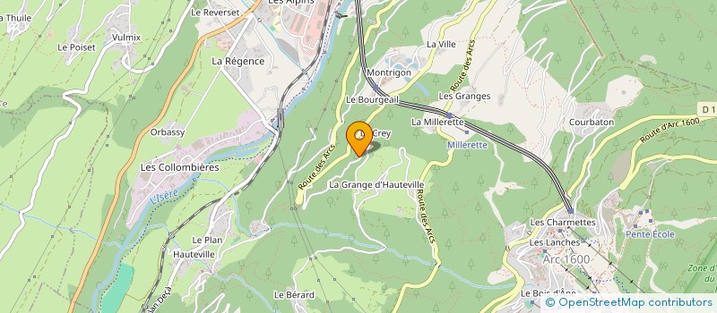 localisation de l'entreprise MADAME TANJA RESKE à BOURG-SAINT-MAURICE
