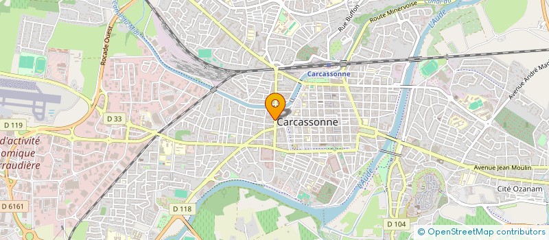 localisation de l'entreprise MADAME TANNIA NEVES à CARCASSONNE