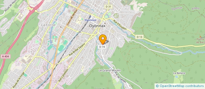 localisation de l'entreprise MADAME TANSU ARGAC à OYONNAX