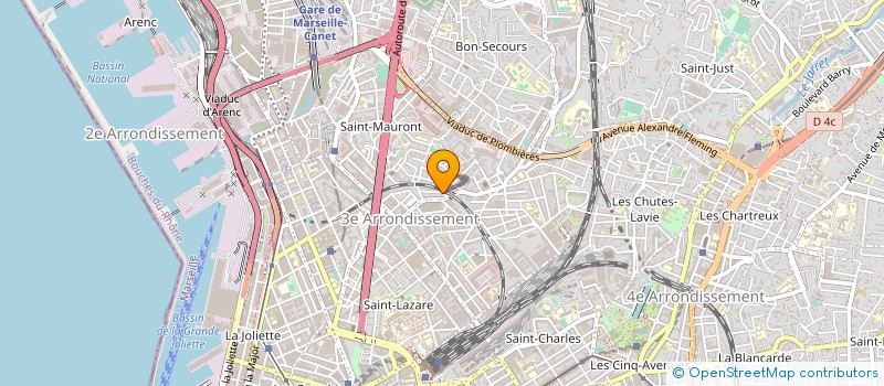 localisation de l'entreprise MADAME TANTA COMAN à MARSEILLE