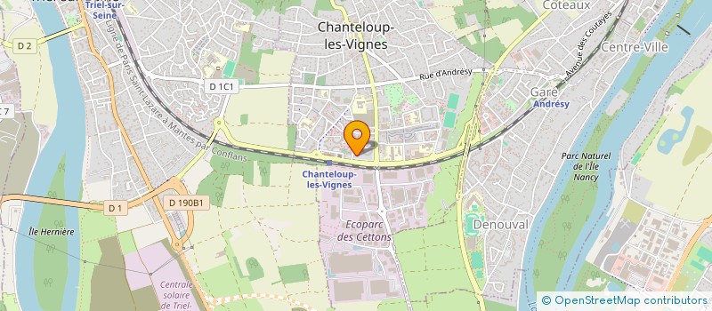 localisation de l'entreprise MADAME TANYA ANDRADE à CHANTELOUP-LES-VIGNES