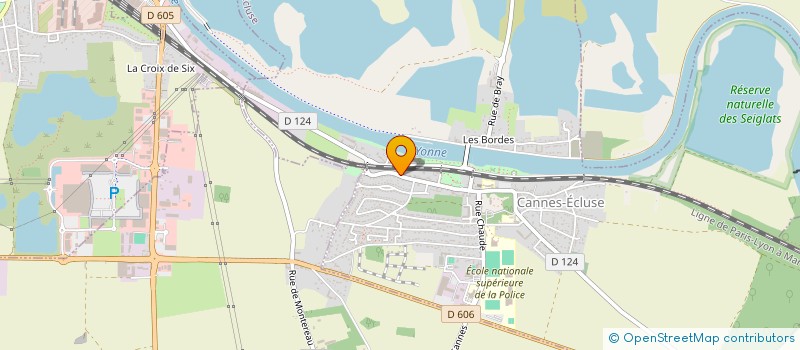 localisation de l'entreprise MADAME TANYA BAPTISTA  CANNES-ECLUSE