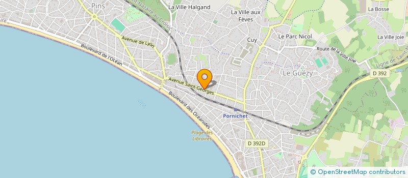 localisation de l'entreprise MADAME TANYA CROMBIE  LA BAULE-ESCOUBLAC