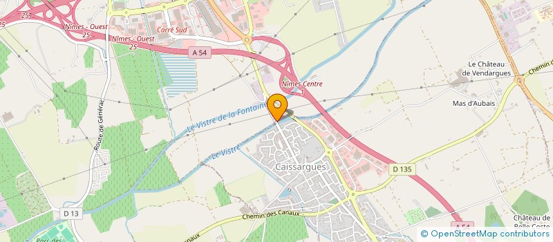 localisation de l'entreprise MADAME TANYA DIAZ QUERO  CAISSARGUES