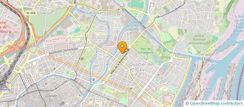 localisation de l'entreprise MADAME TANYA ELKOUBY à STRASBOURG