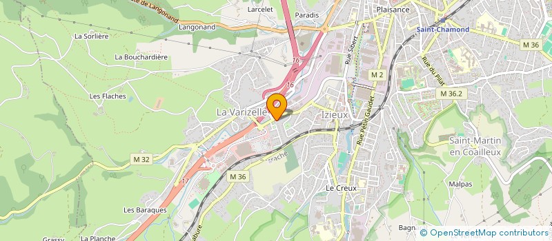 localisation de l'entreprise MADAME TANYA GACEM  SAINT-CHAMOND