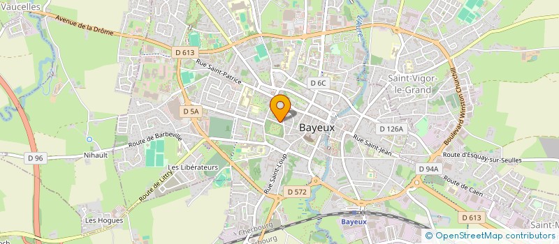 localisation de l'entreprise MADAME TANYA RODGERS à BAYEUX