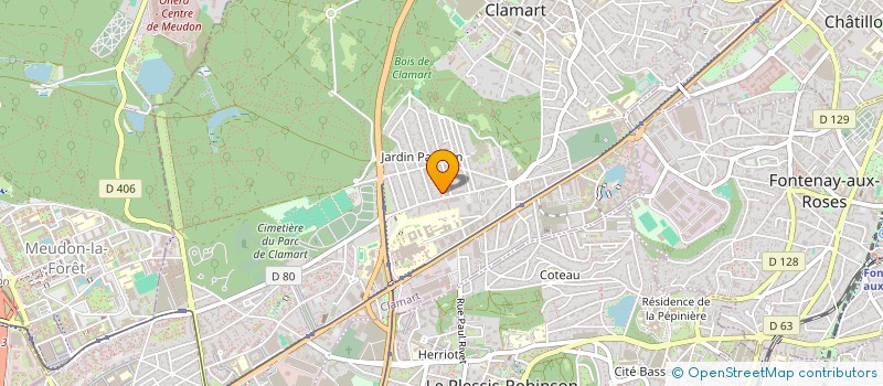 localisation de l'entreprise MADAME TANYA SAHIN  CLAMART