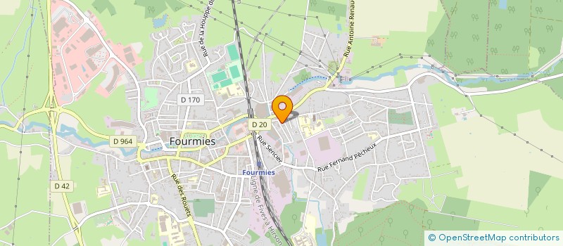 localisation de l'entreprise MADAME TANYA SIMPERE  FOURMIES