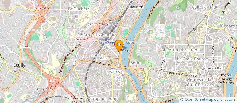 localisation de l'entreprise MADAME TANYA STEFANOVA  LYON