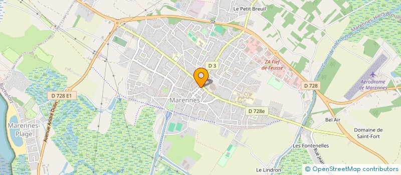 localisation de l'entreprise MADAME TANYA VOLOKOVE  MARENNES-HIERS-BROUAGE