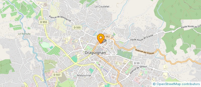 localisation de l'entreprise MADAME TANYALAK KEMAJAREE  DRAGUIGNAN