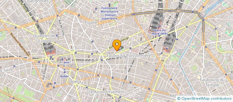 localisation de l'entreprise MADAME TAO ZHANG à PARIS