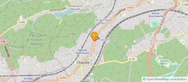 localisation de l'entreprise MADAME TAOUS BEHAL à CHAVILLE