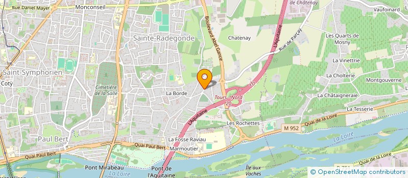 localisation de l'entreprise MADAME TAOUS SAADI  TOURS