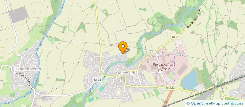 localisation de l'entreprise MADAME TAOUS SEBBAT  HOLTZHEIM