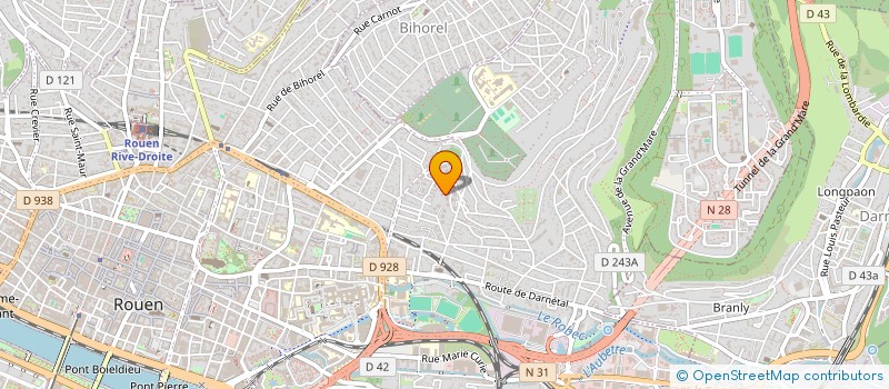 localisation de l'entreprise MADAME TAOUS SEDDIKI à ROUEN