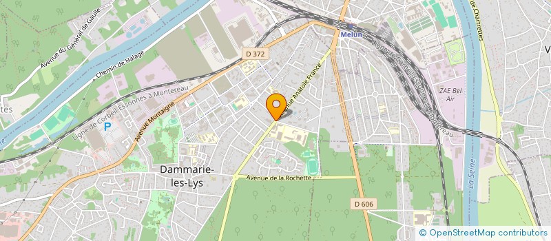 localisation de l'entreprise MADAME TAOUS TOUAT à DAMMARIE-LES-LYS