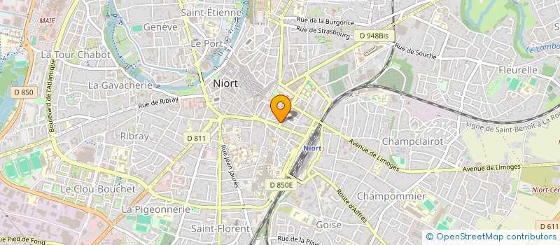 localisation de l'entreprise MADAME TAOUS VALLAS à NIORT