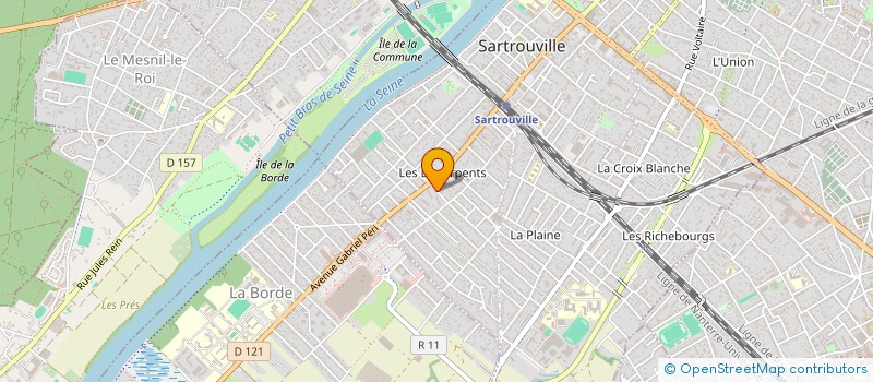 localisation de l'entreprise MADAME TAOUZA FARAH à SARTROUVILLE