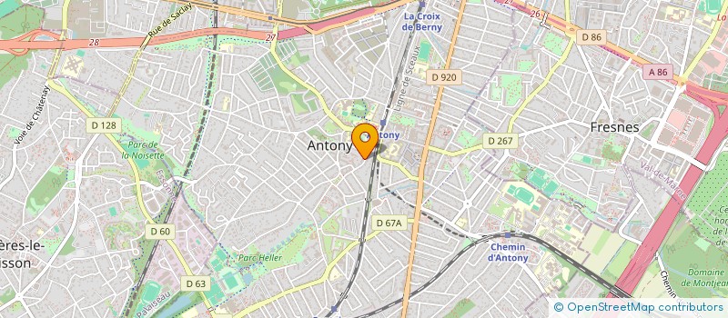 localisation de l'entreprise MADAME TAPITA ESSADI EKEKE à SEVRES
