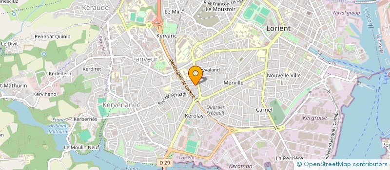 localisation de l'entreprise MADAME TAPITA NANA à LORIENT