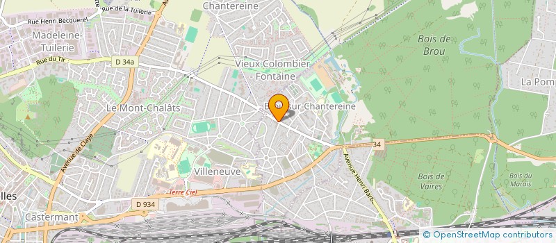 localisation de l'entreprise MADAME TARA BOUSQUET  BROU-SUR-CHANTEREINE