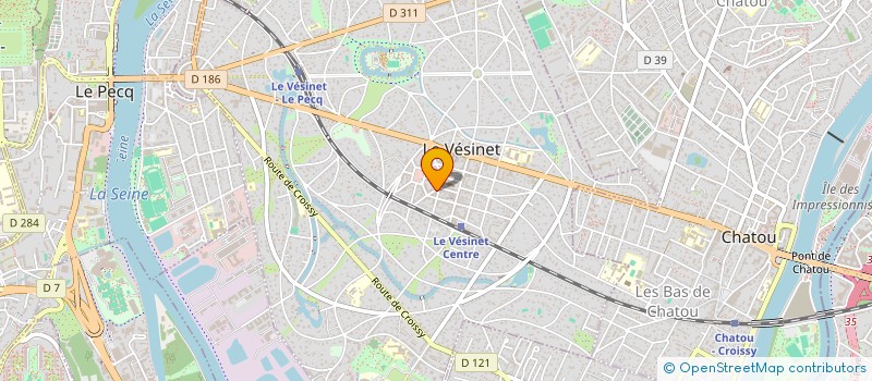 localisation de l'entreprise MADAME TARA COLSY  LE VESINET