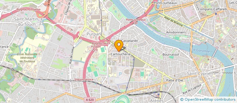 localisation de l'entreprise MADAME TARA CRUZOL à TOULOUSE