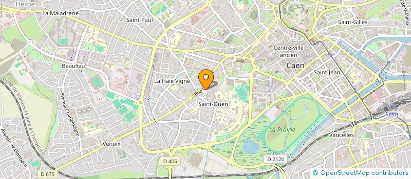 localisation de l'entreprise MADAME TARA FIROUZSAVAHELI à CAEN